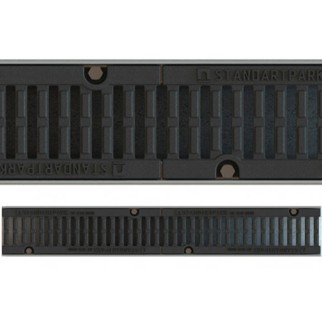 Polimerbetonski kanal FB PRO D400 DN100 H210 (vertikalni izlaz) sa pocinkovanim rubom