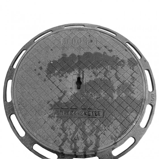 Manhole cover round Ø400 B125