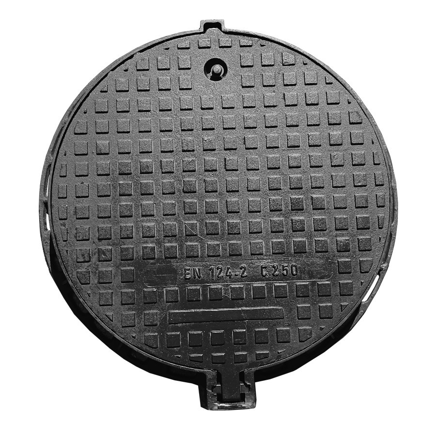 Manhole cover Ø600 C250 /P/ H95