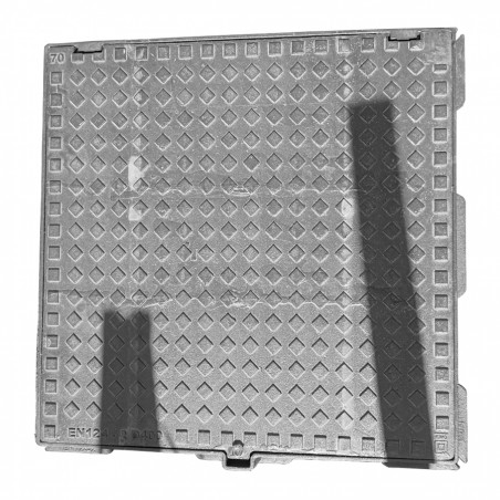 Manhole cover 600x600 D400 /P/ H75