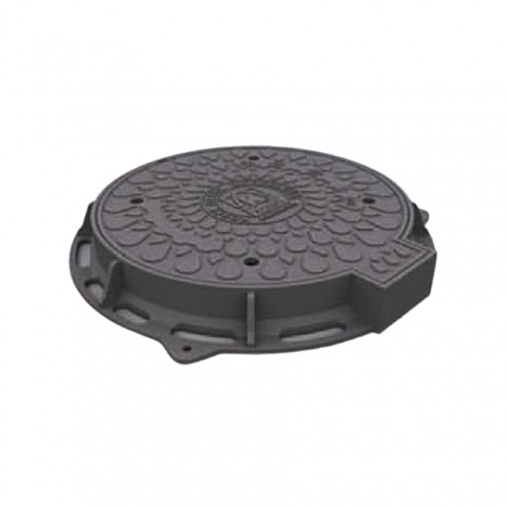 Manhole cover D400 overall size Ø815