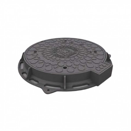 Manhole cover D400 overall size Ø815