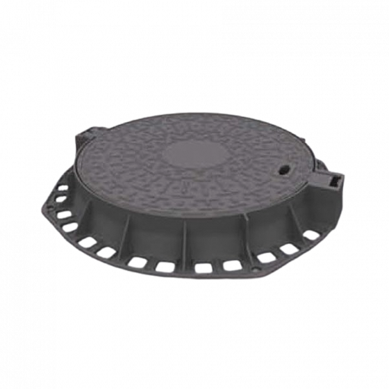 Manhole cover D400 overall size Ø808