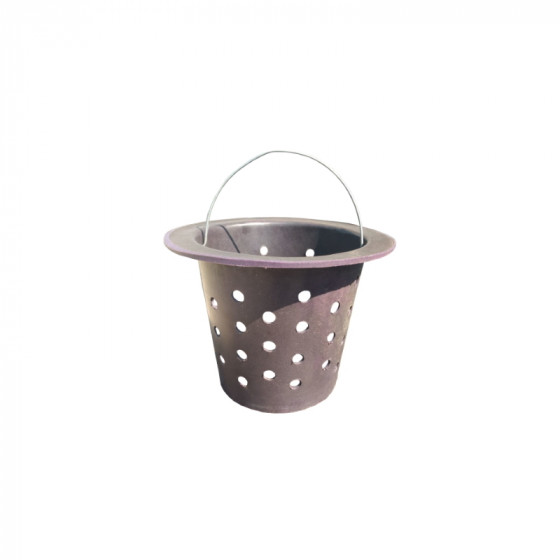 Strainer basket for sewage grate 500X500, H265MM