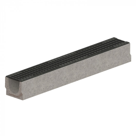 Dren de șanț din beton FB BASE C250 DN100 H125